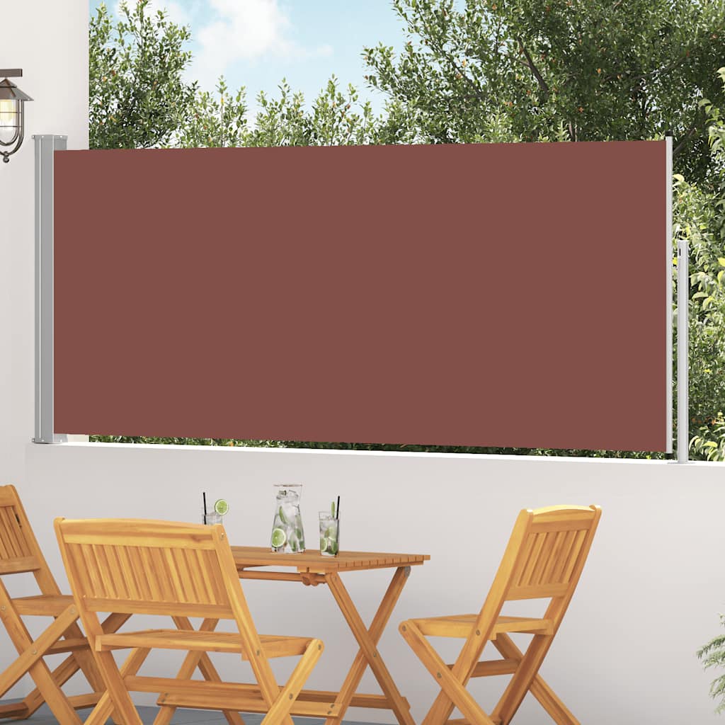 Lahtitõmmatav külgsein, 117x314 cm, pruun
