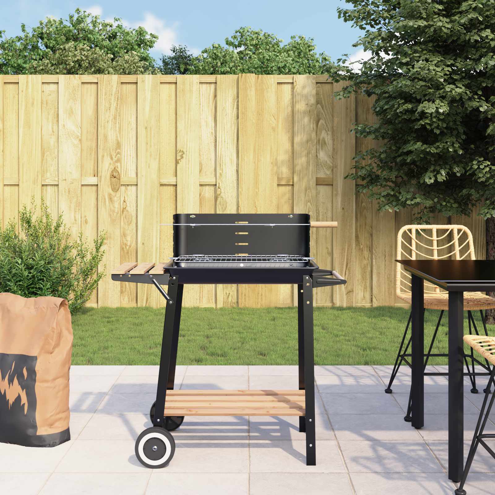 Söegrill alus ratastega