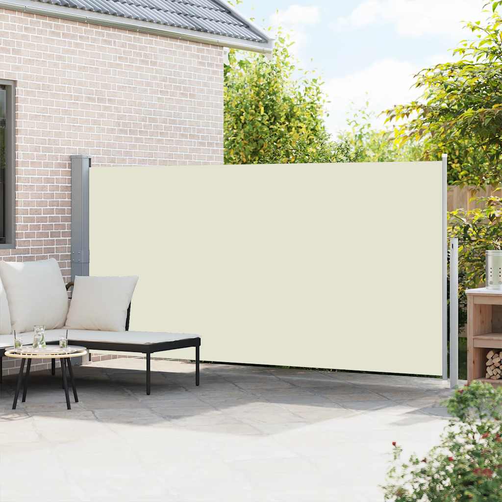 Lahtitõmmatav külgsein, 160 x 514 cm, kreemjasvalge