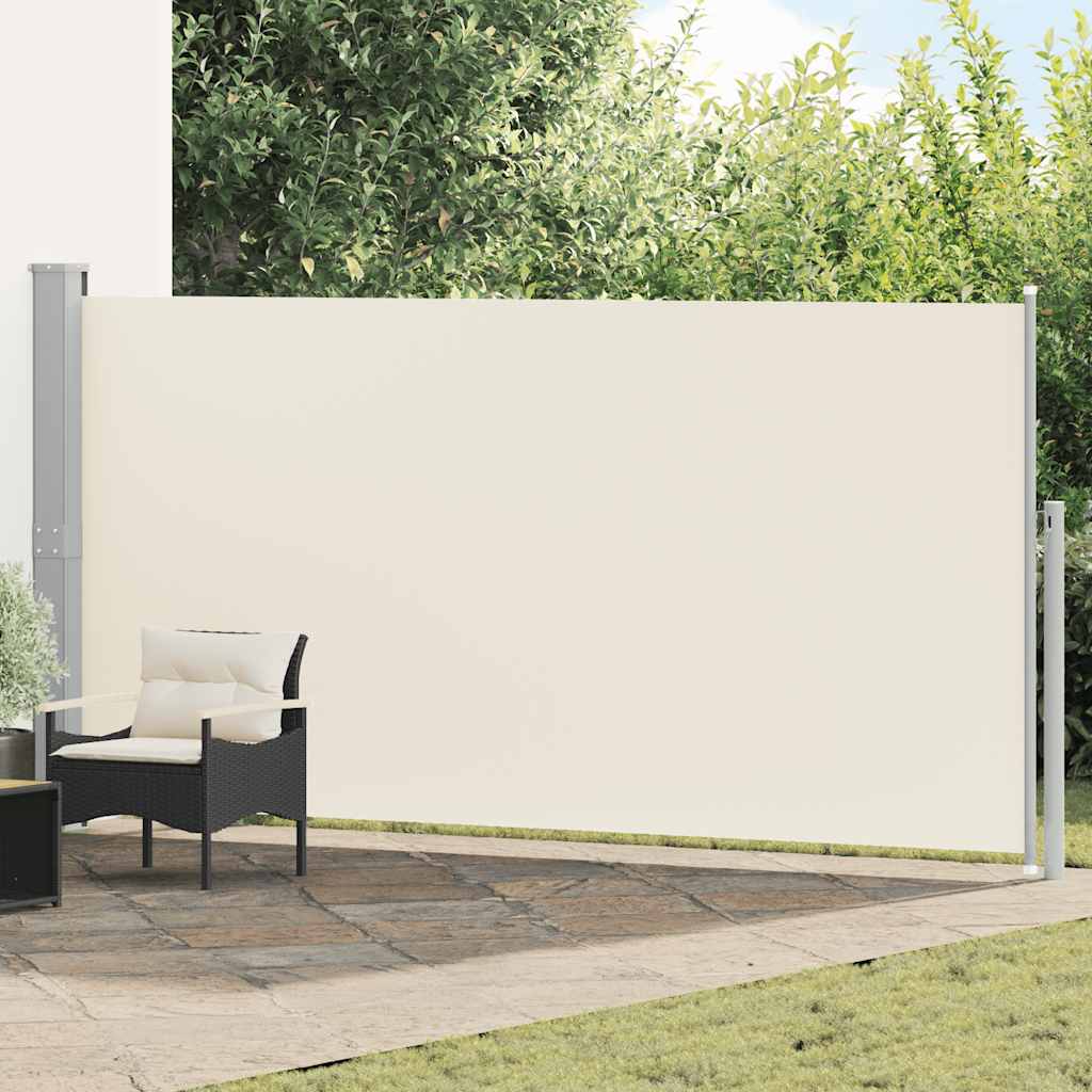 Lahtitõmmatav külgsein, 160 x 514 cm, kreemjasvalge