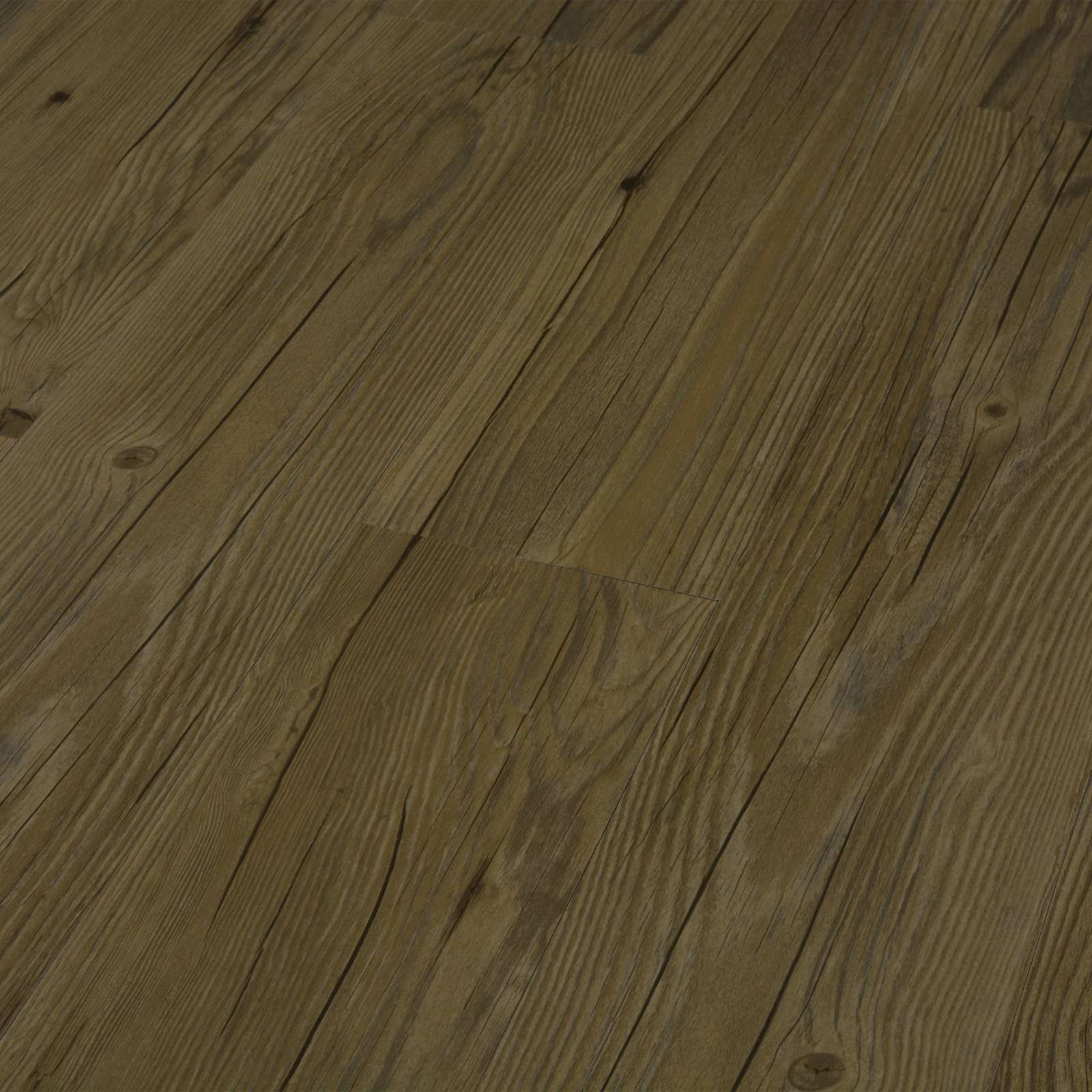 Isekinni jääv põrandaplaat Pruun 4,46 m² 32 tk PVC