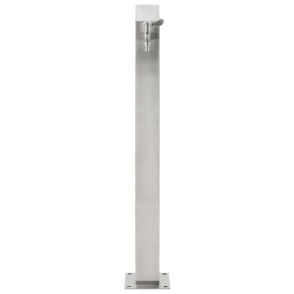 Veekraan aeda, roostevaba teras, kandiline, 95 cm