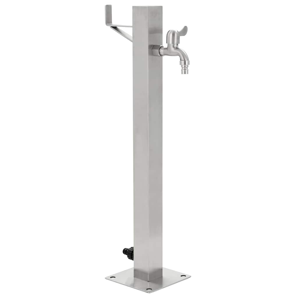 Veekraan aeda, roostevaba teras, kandiline, 65 cm