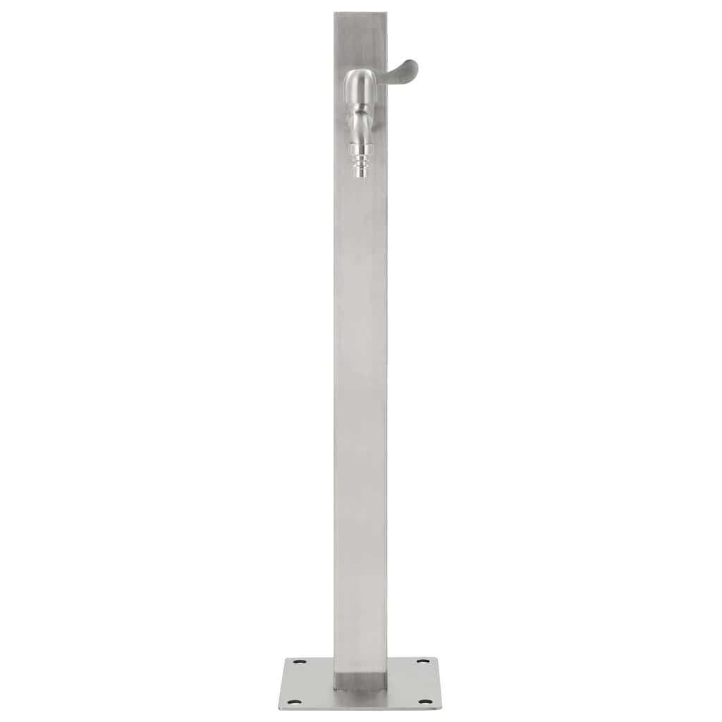 Veekraan aeda, roostevaba teras, kandiline, 65 cm