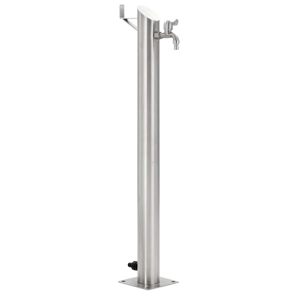 Veekraan aeda, roostevaba teras, ümar, 95 cm