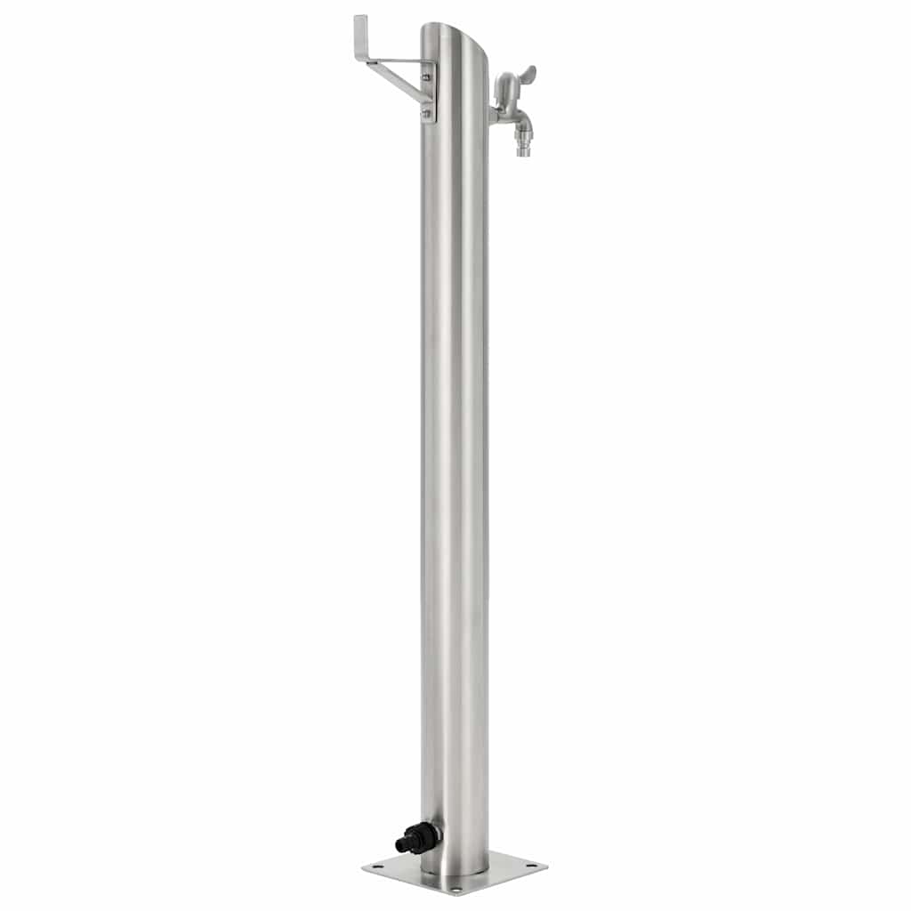 Veekraan aeda, roostevaba teras, ümar, 95 cm