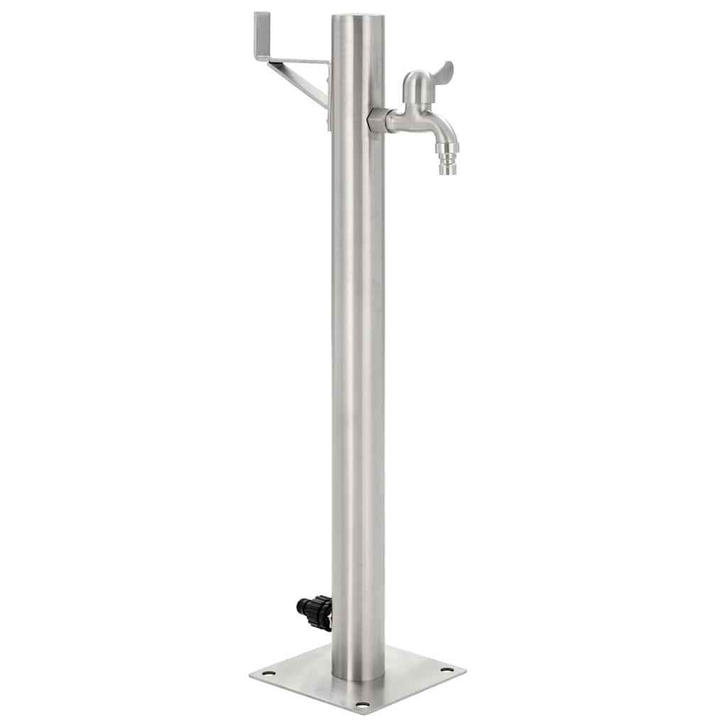 Veekraan aeda, roostevaba teras, ümar, 65 cm