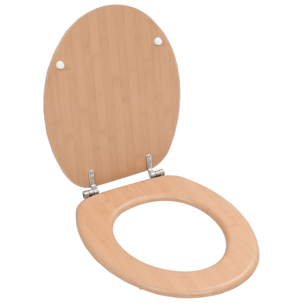 WC prill-laud, MDF, bambuse disainiga