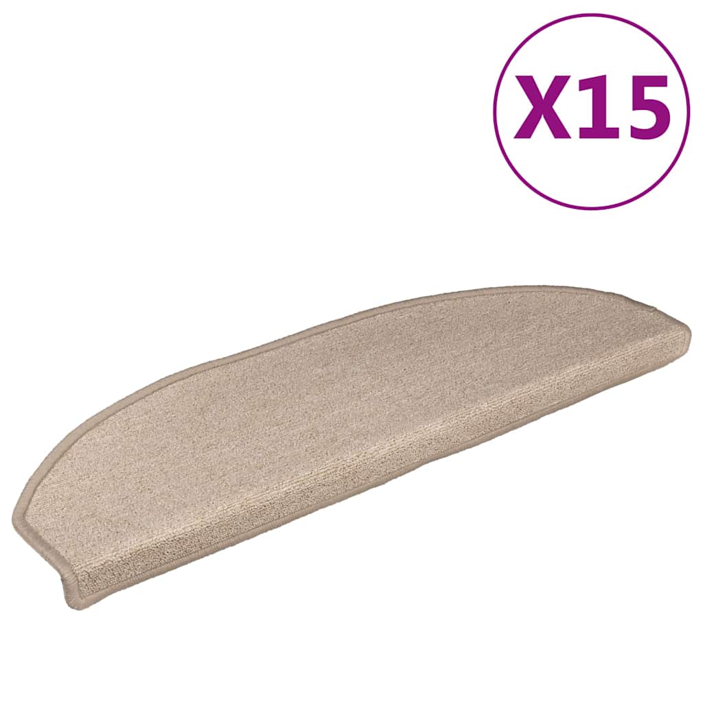 Trepimatid 15 tk 65 x 24 x 4 cm hallikaspruunid poolringikujulised suured