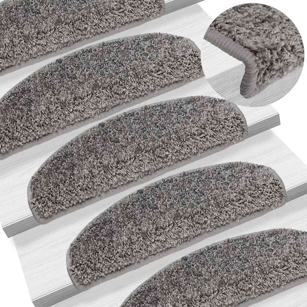 Trepimatid 15 tk 65 x 21 x 4 cm hallid poolringikujulised suured