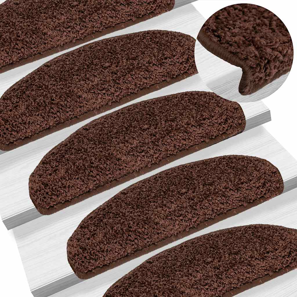 Trepimatid 15 tk 65 x 21 x 4 cm pruunid poolringikujulised suured