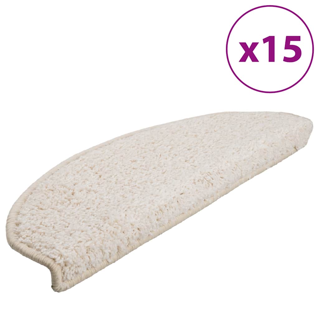 Trepimatid 15 tk 65 x 21 x 4 cm valged poolringikujulised suured