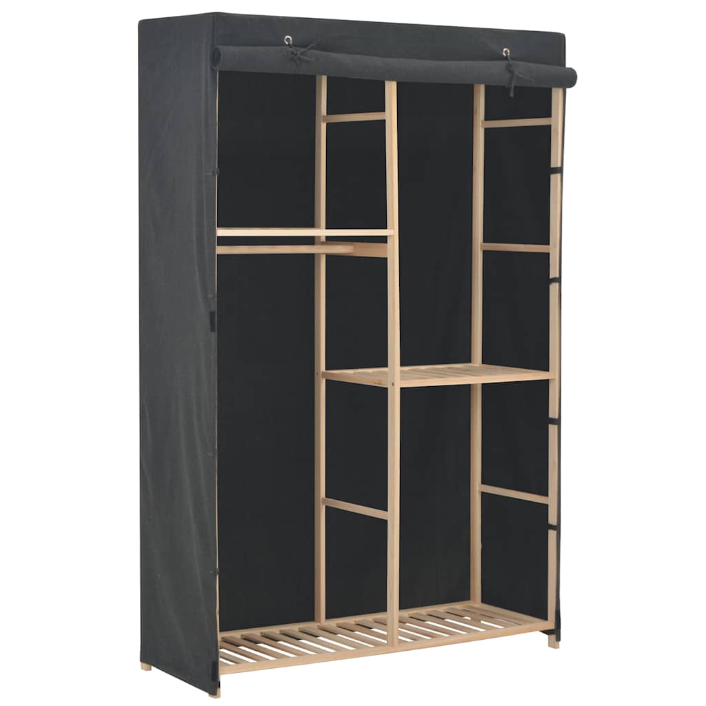 3 tasandiga garderoob, hall, 110 x 40 x 170 cm, kangas