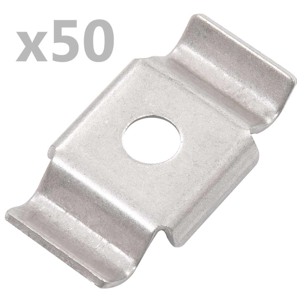 Aiaklambrid 50 tk, roostevaba teras