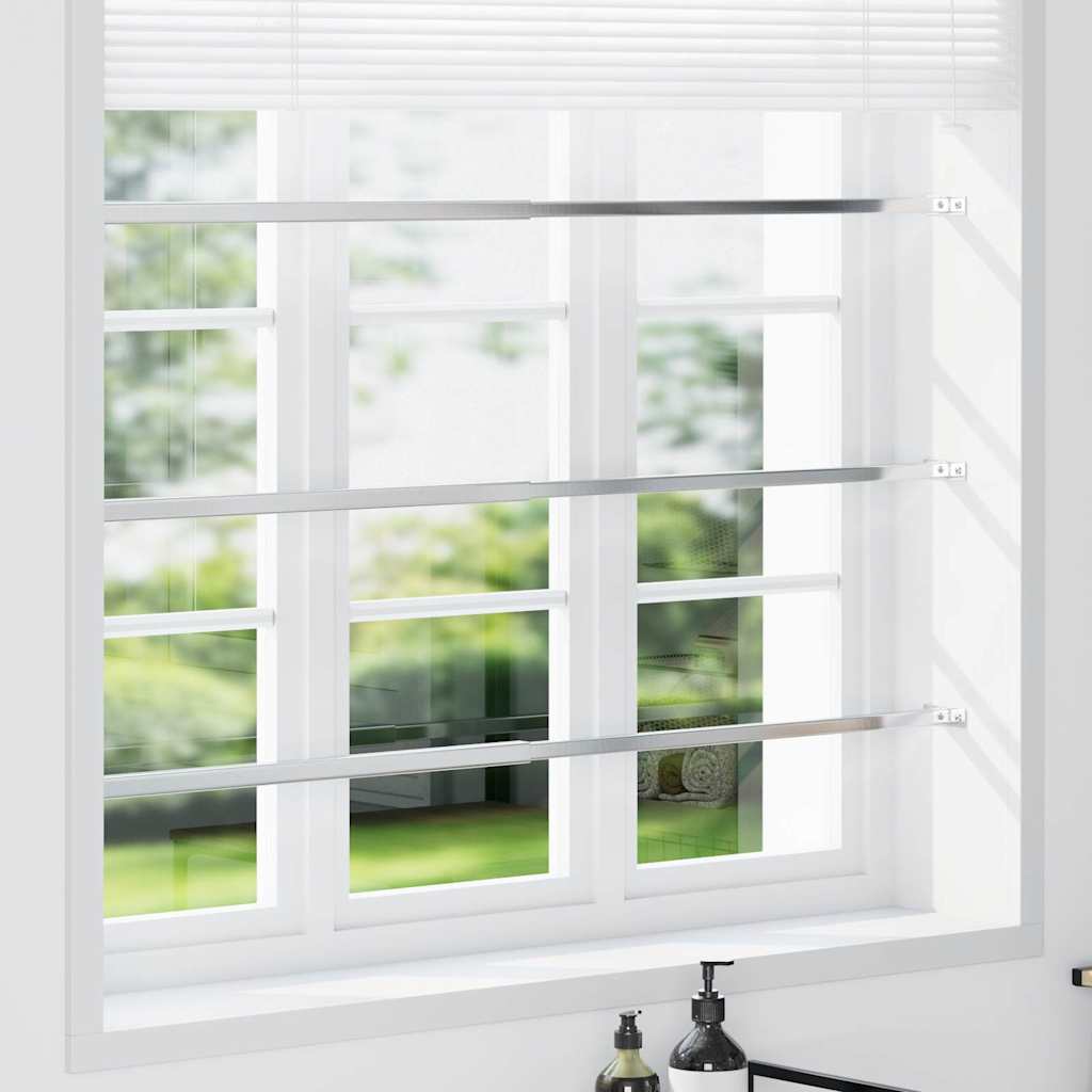Reguleeritavad turvaaknatrellid 3 tk 710–1200 mm