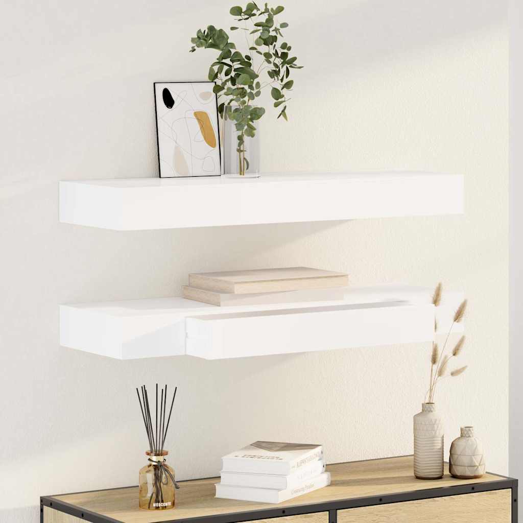 Seinariiul sahtliga, 2 tk, 80 cm, valge