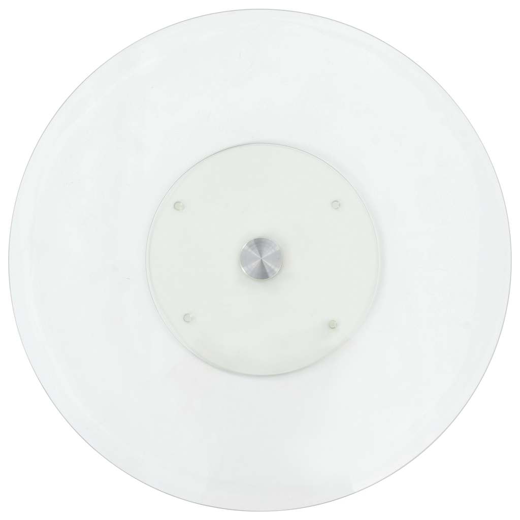 Pöörlev serveerimisplaat, läbipaistev, 60 cm, karastatud klaas