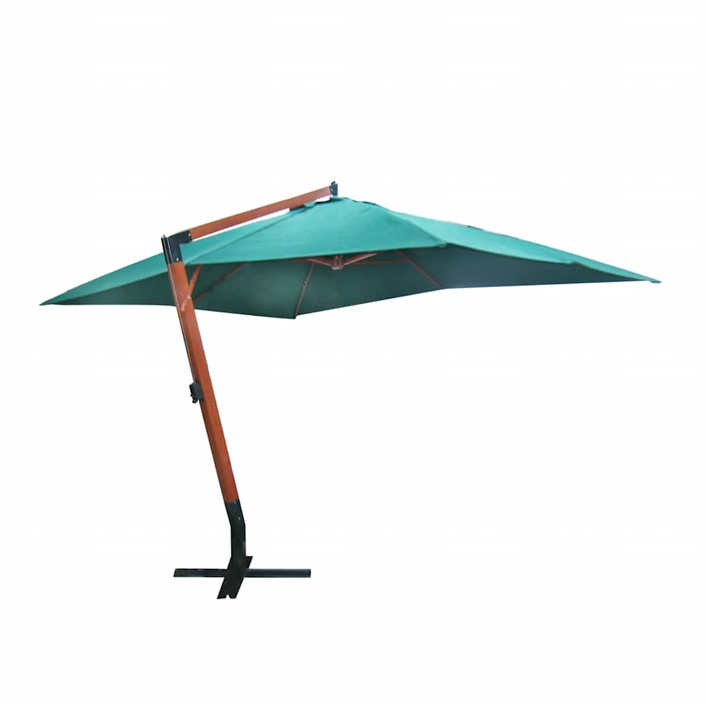 Rippuv päikesevari Melia 300 x 400 cm roheline