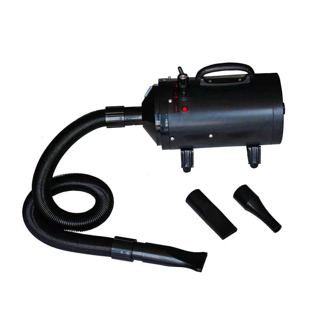 Koeraföön 3 otsakuga, must 2400 W