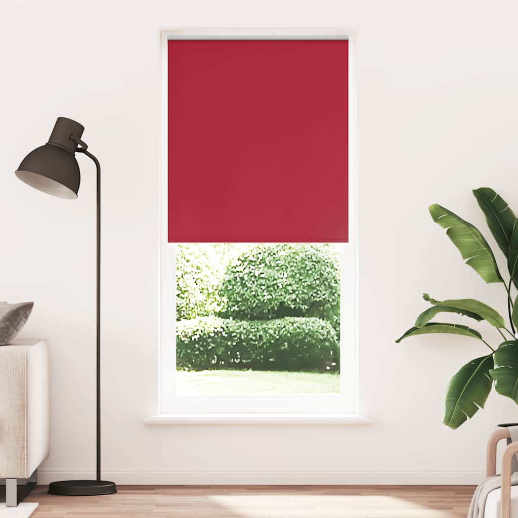Pimendav ruloo, 104,4 x 230 cm, kangas, laius 100 cm, punane