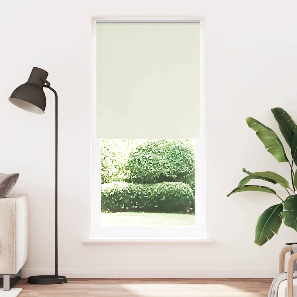 Pimendav ruloo, 124,4 x 230 cm, kangas, laius 120 cm, naturaalvalge