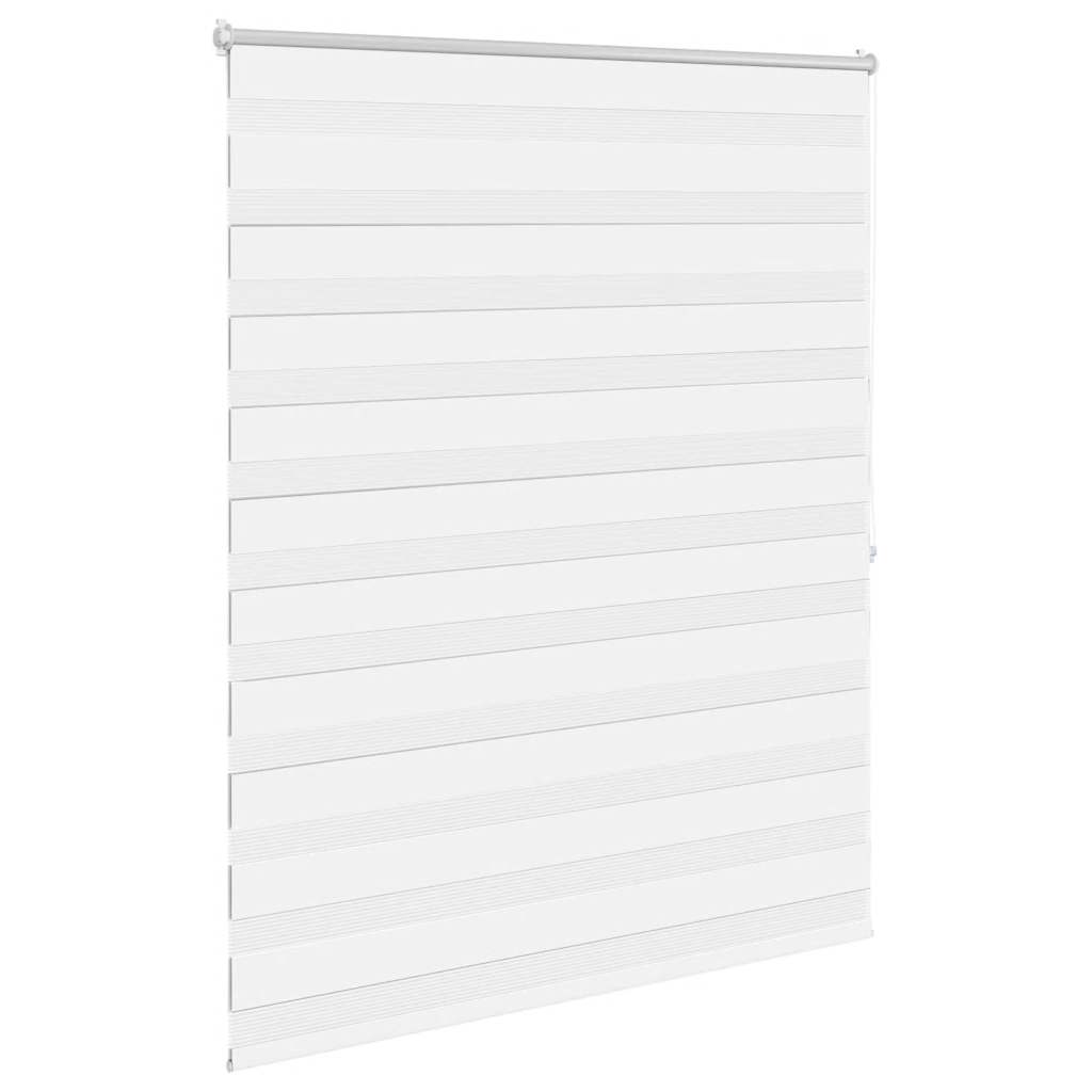 Sebraruloo 140,9 x 175 cm kangast, laius 136,7 cm, valge