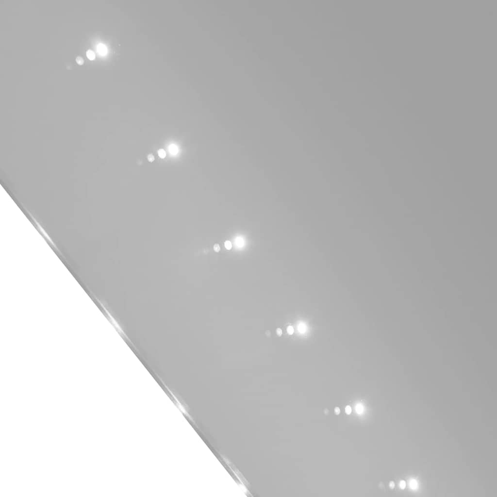 LED tuledega peegel vannituppa 60 x 80 cm