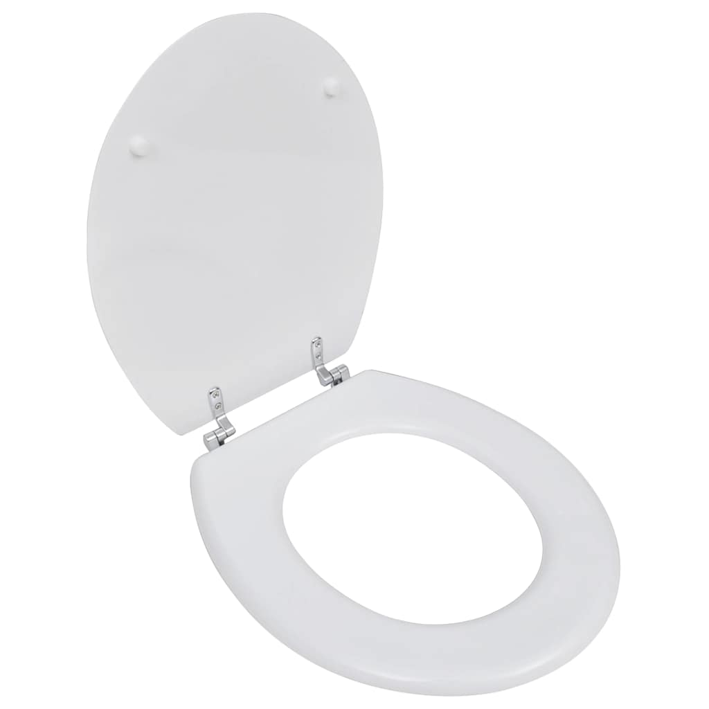 WC prill-laud MDF, lihtne disain, valge