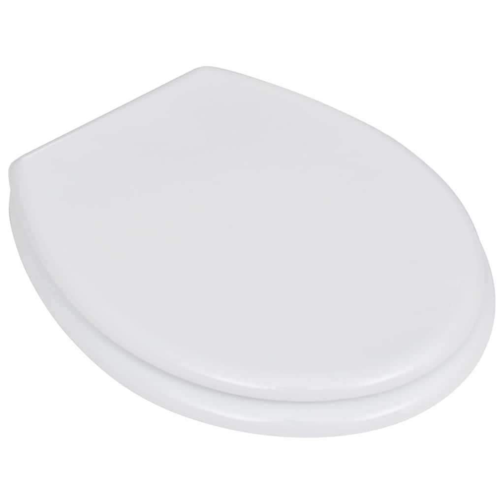 WC prill-laud MDF, lihtne disain, valge