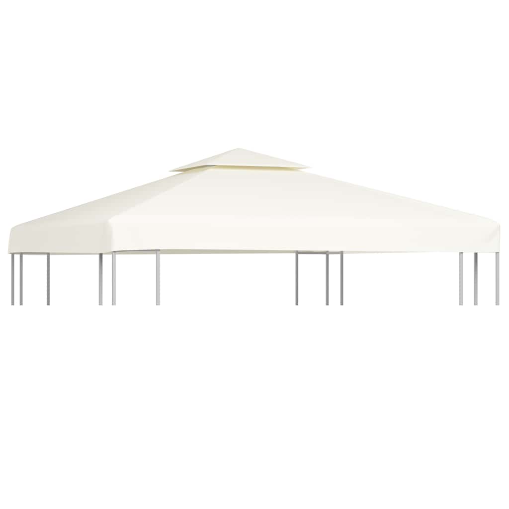 Varikatuse asenduskate 310 g / m², kreemjasvalge, 3 x 3 m