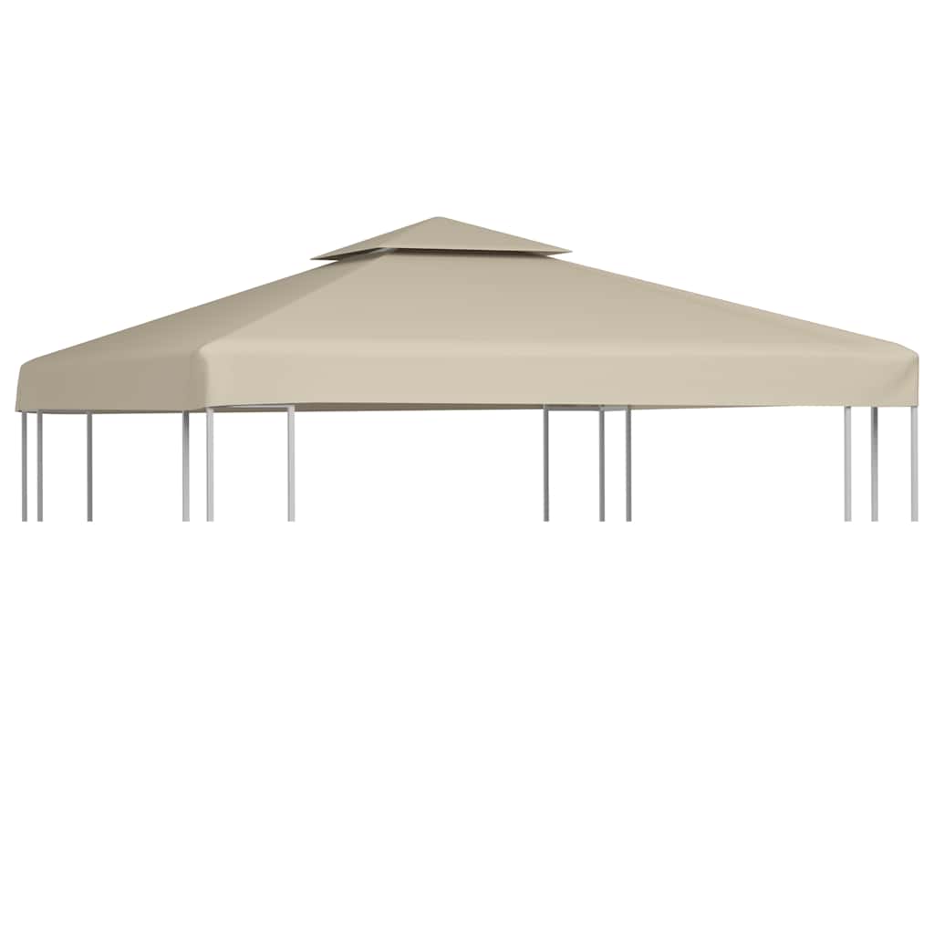 Varikatuse asenduskate 310 g / m², beež, 3 x 3 m