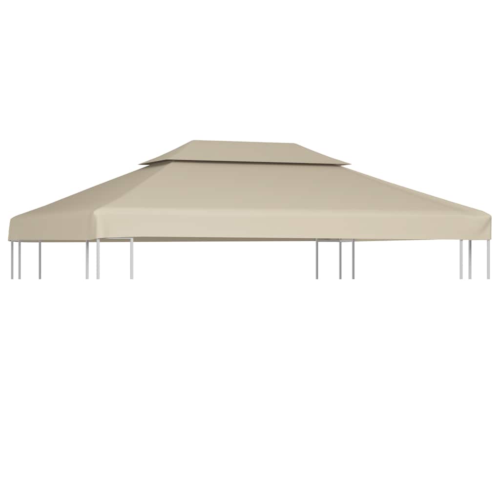 Varikatuse asenduskate 310 g / m², beež, 3 x 4 m