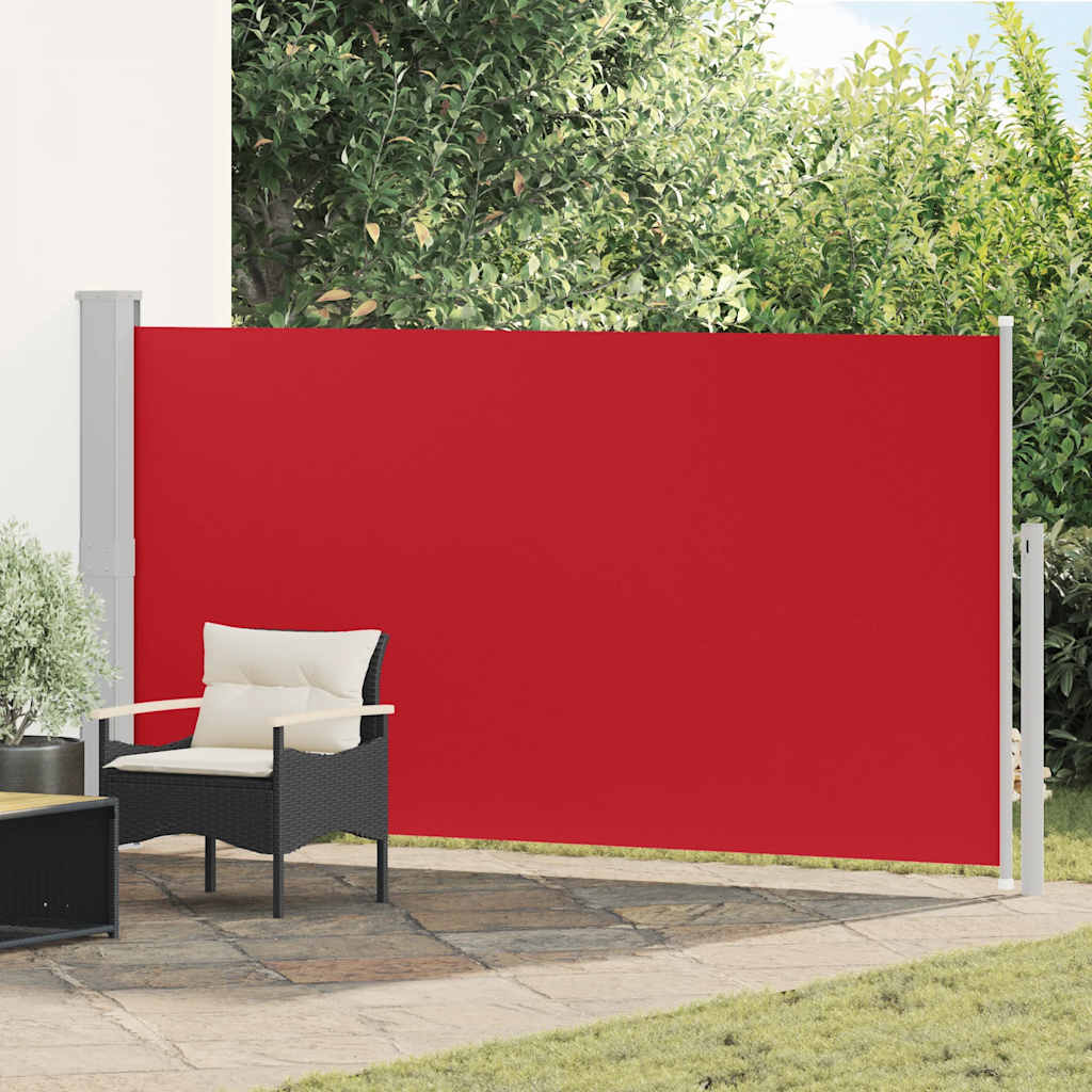 Terrassi külgsein, 160 x 300 cm, punane