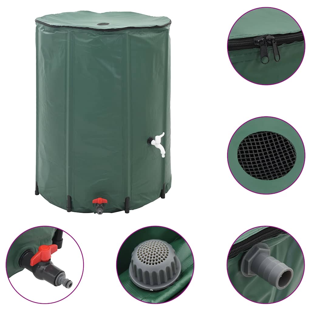 Kokkupandav vihmavee mahuti 500 L