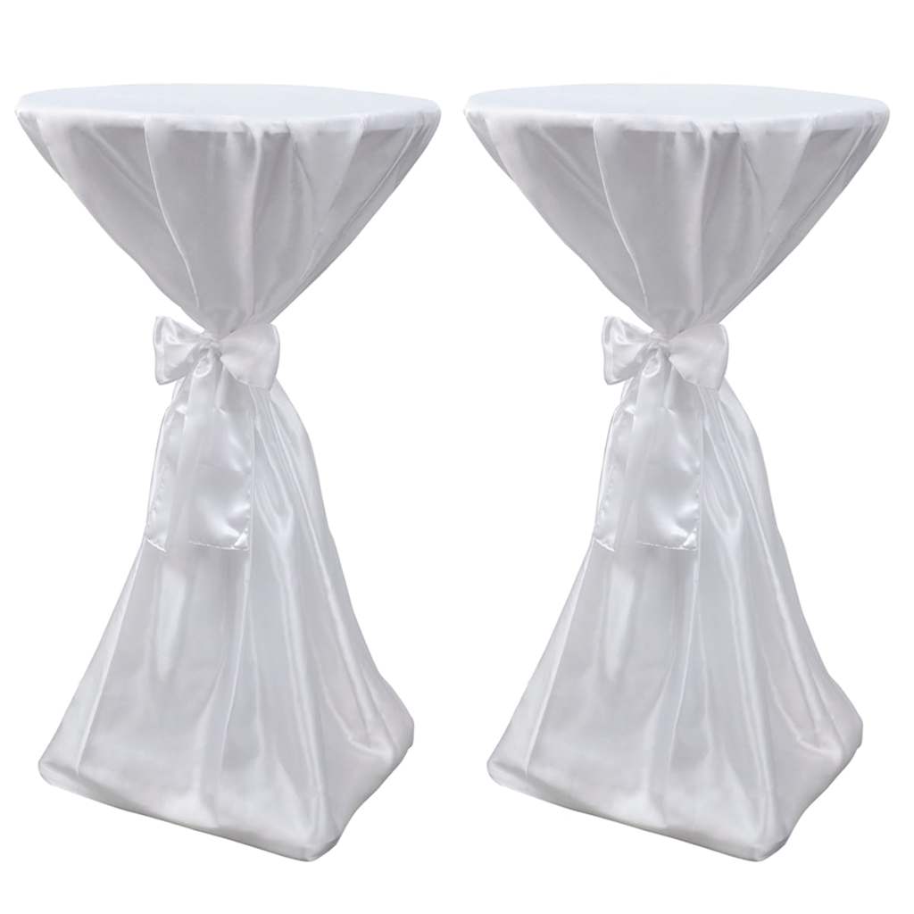 Lauakate valge 70 cm paelaga 2 tk