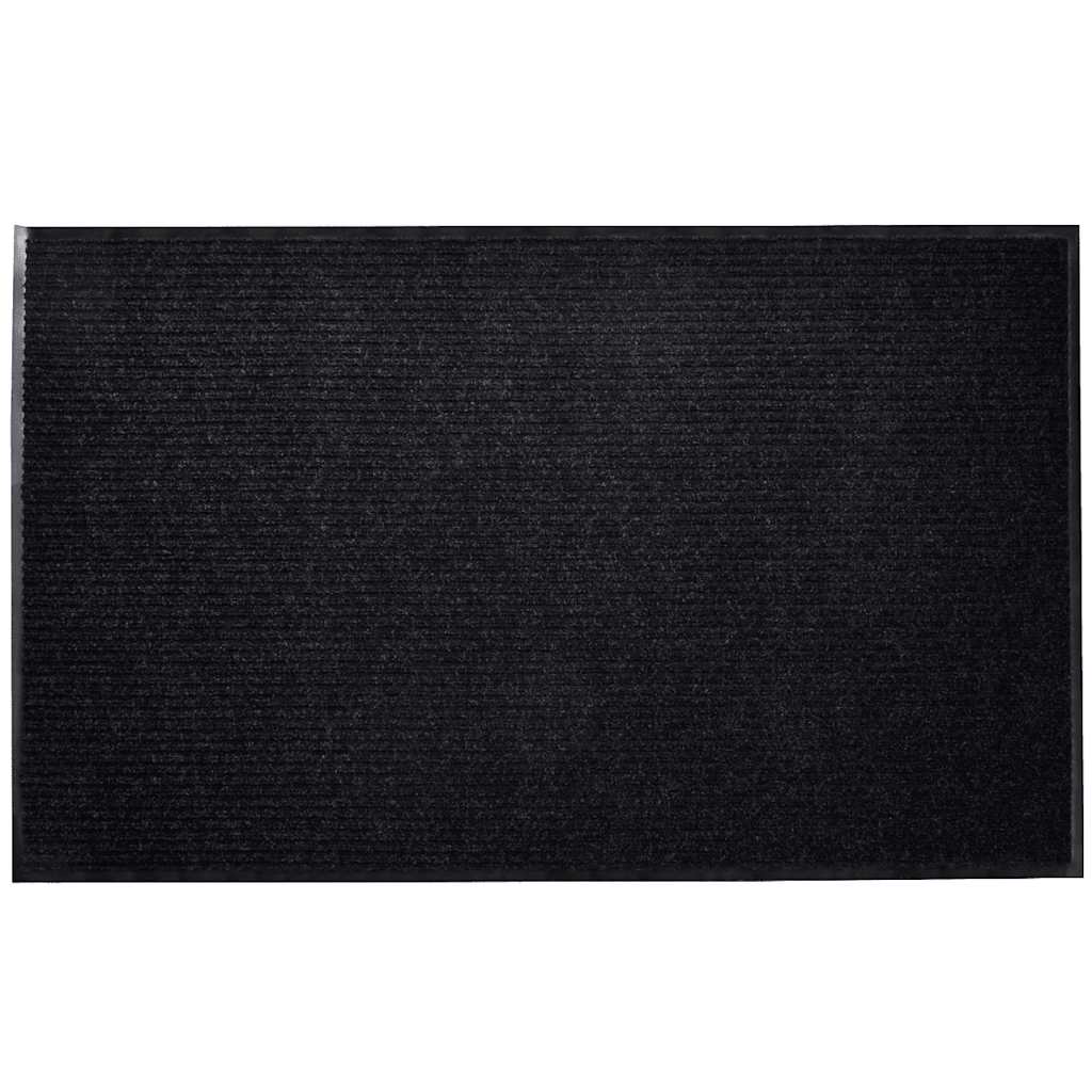 Uksematt, must, 90 x 120 cm, PVC