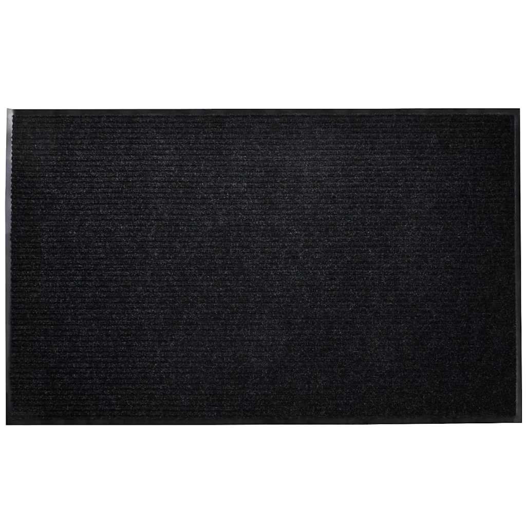 Uksematt, must, 120 x 180 cm, PVC