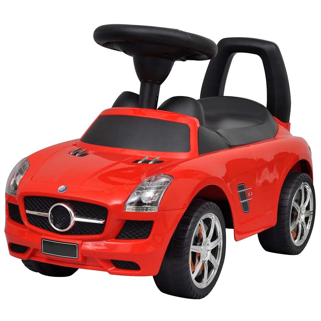 Lükatav lasteauto punane