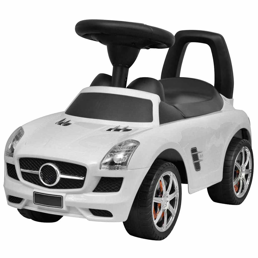 Lükatav laste mänguauto valge