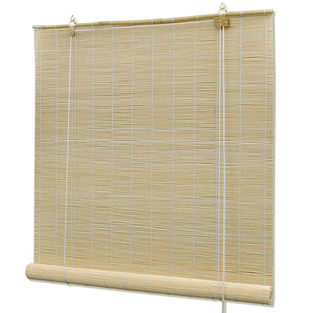 Naturaalset värvi bambusrulood 100 x 160 cm