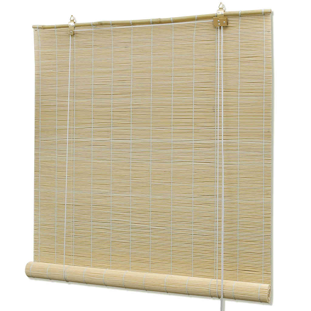 Naturaalset värvi bambusrulood 120 x 160 cm