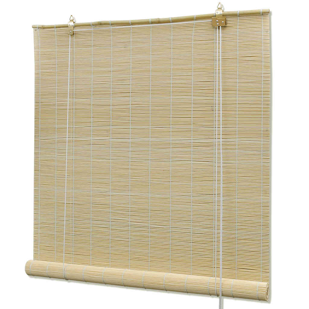Naturaalset värvi bambusrulood 150 x 220