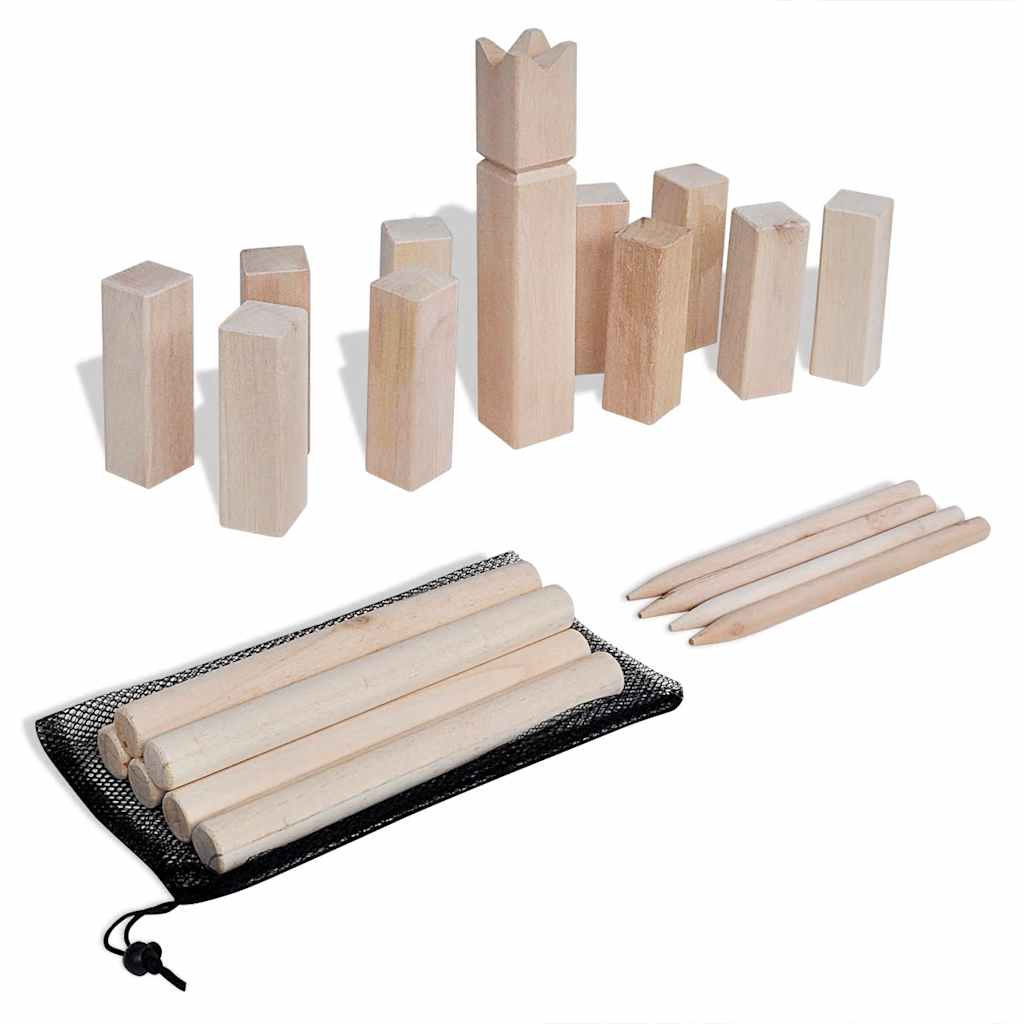 Kubb puidust mäng