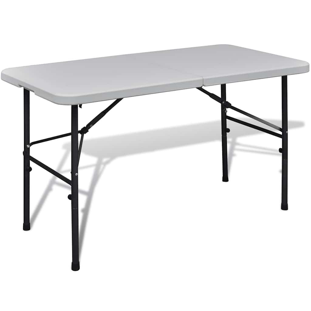 Kokkupandav aialaud 122 cm HDPE valge