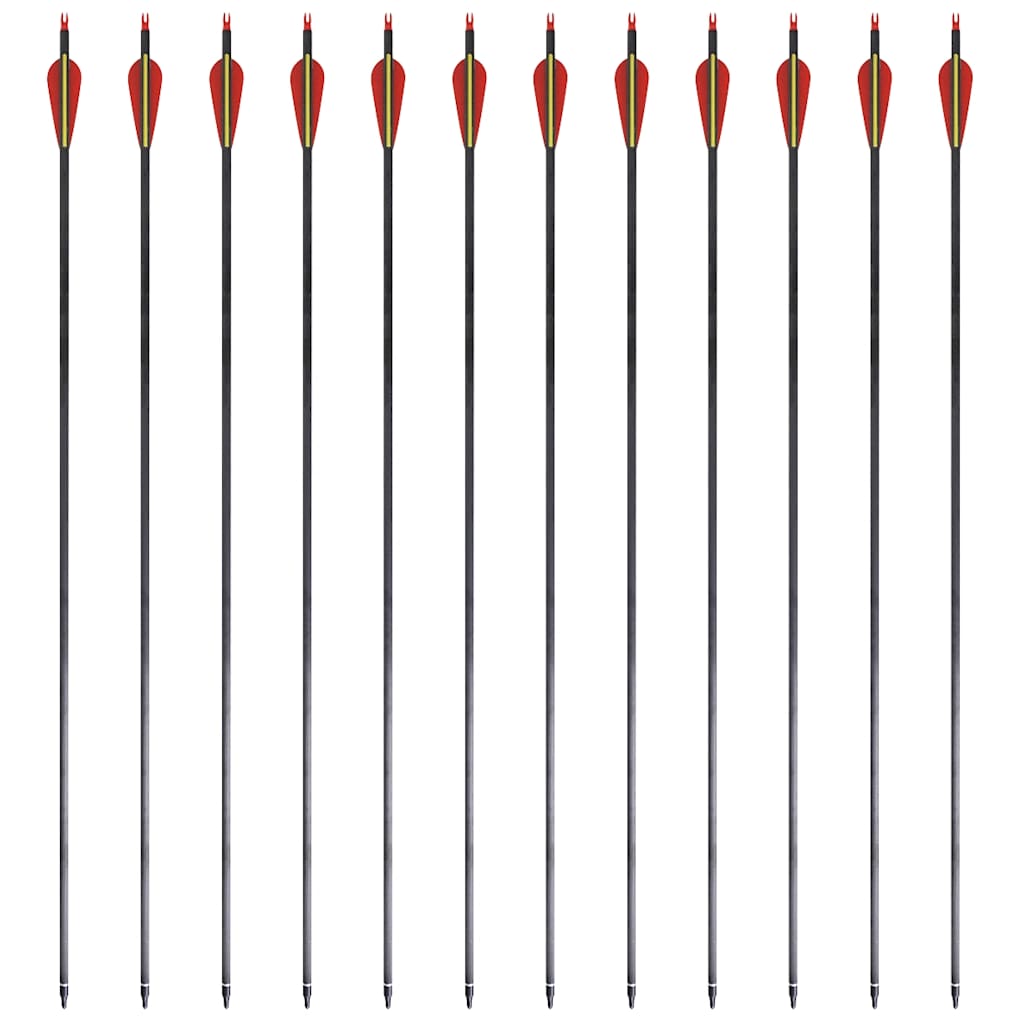 Süsiniktorust vibunooled 30 tolli 0,76 cm 12 tk