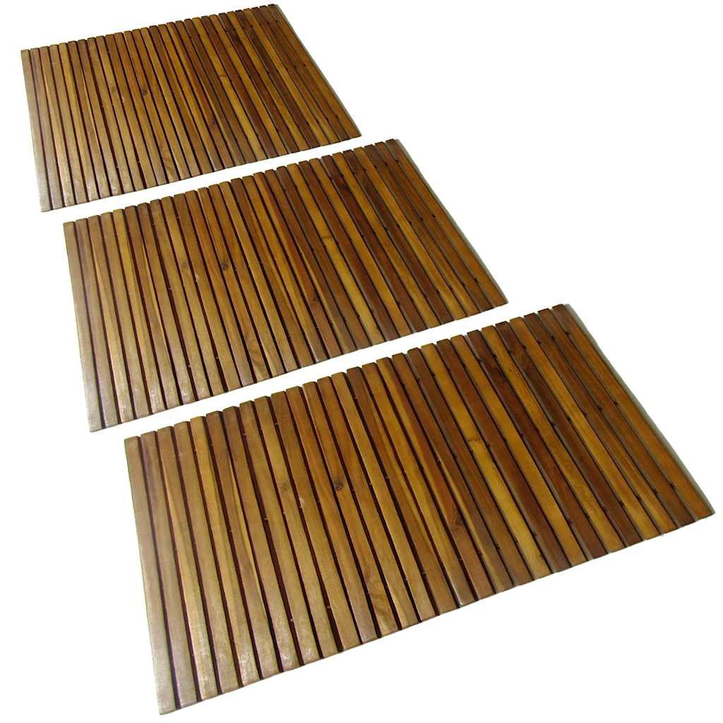 Akaatsia vannimatt 3 tk 80 x 50 cm