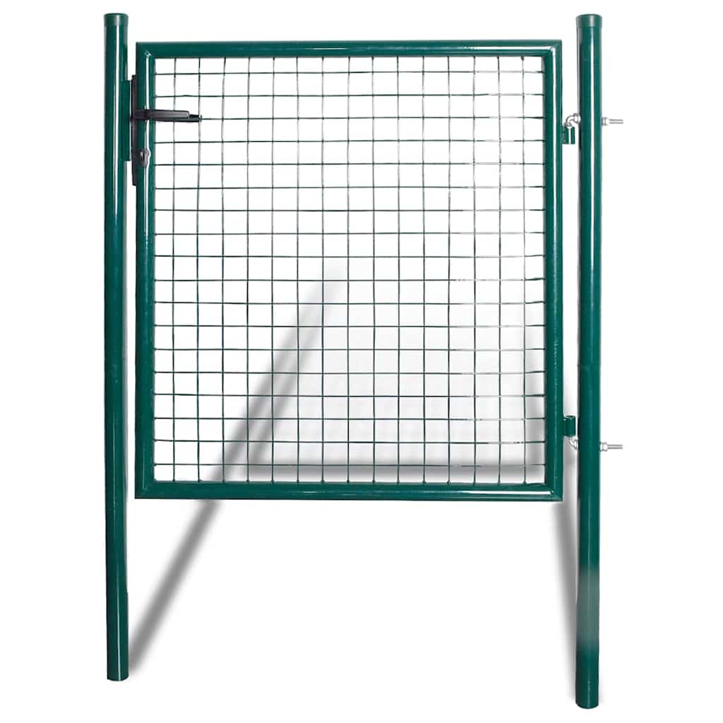 Ühe uksega aiavärav, 100 x 100 cm, pulbervärvitud teras