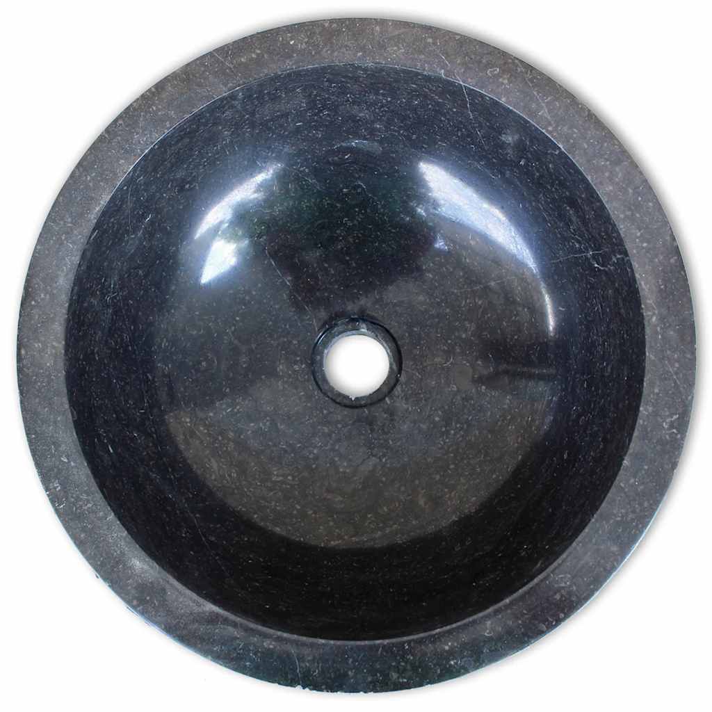Valamu, marmor, 40 cm, must