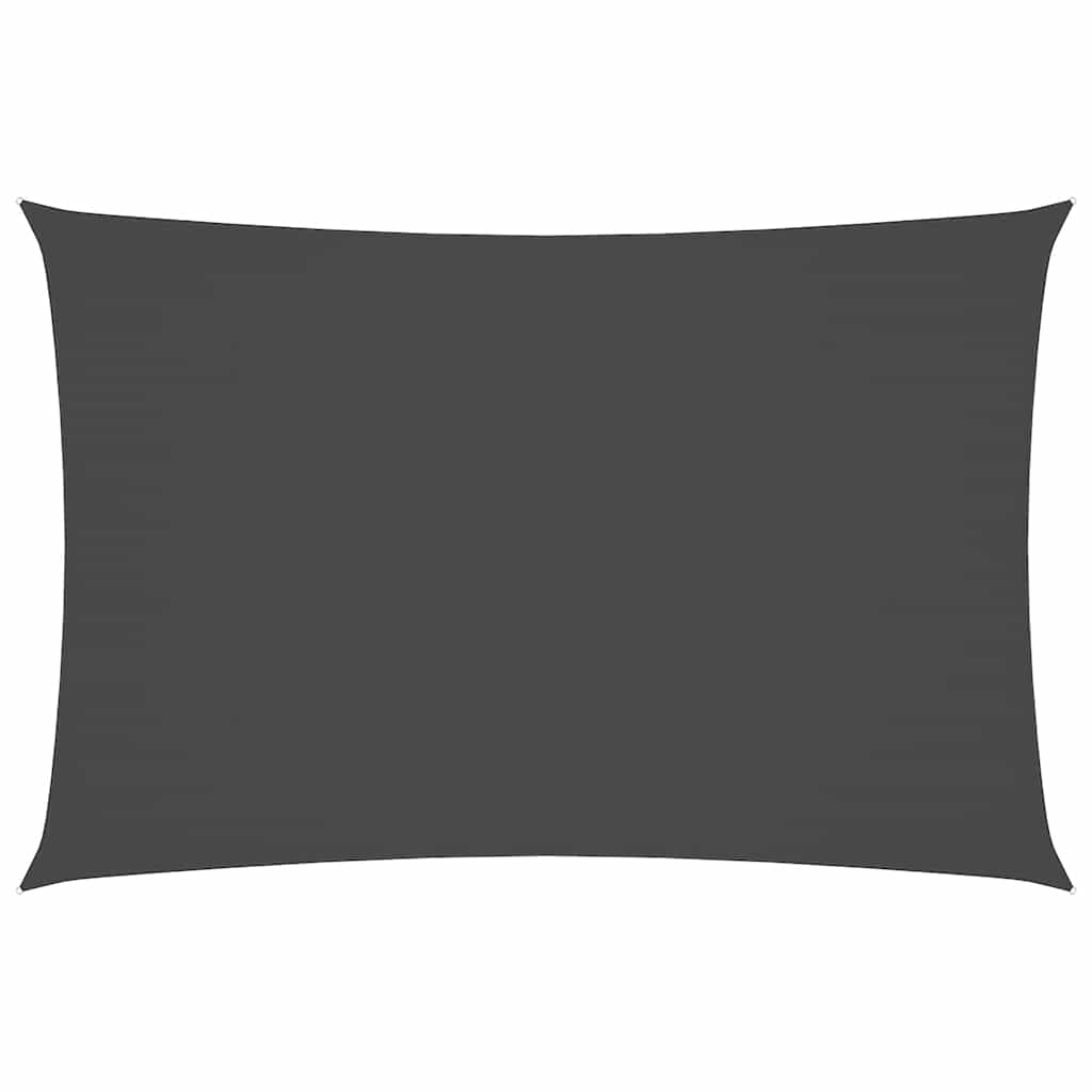 Oxford-kangast päikesepuri, ristkülik, 2 x 4 m antratsiithall