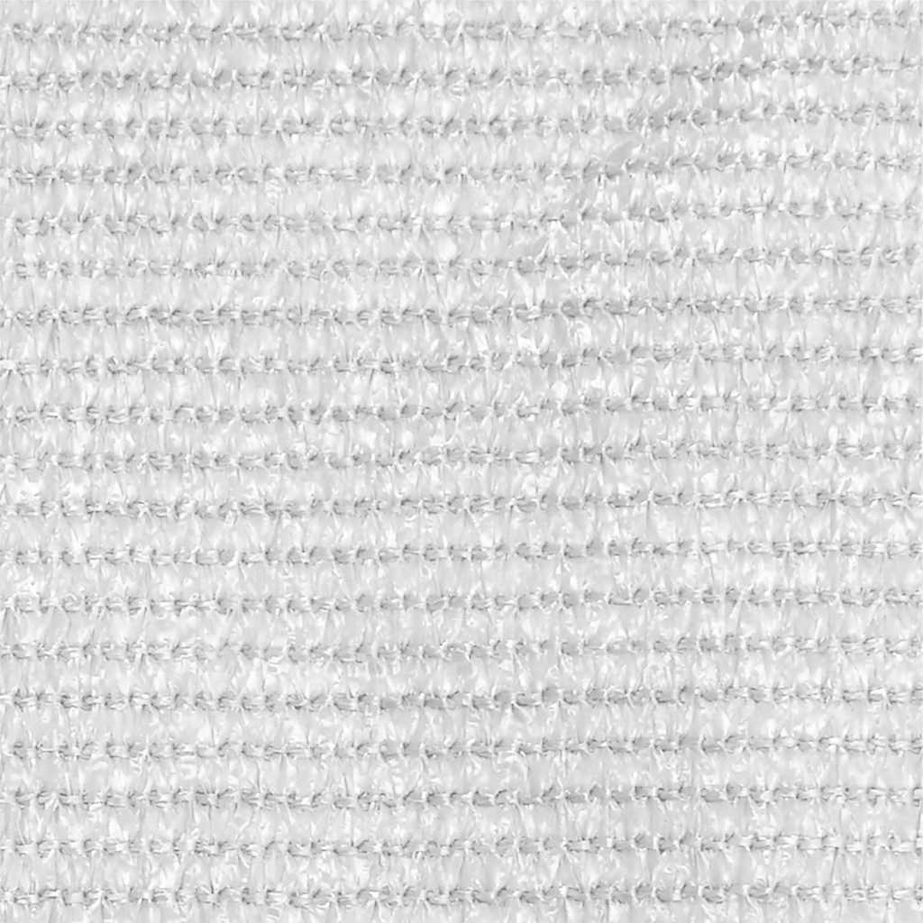 Rõdusirm HDPE, 75 x 400 cm, valge